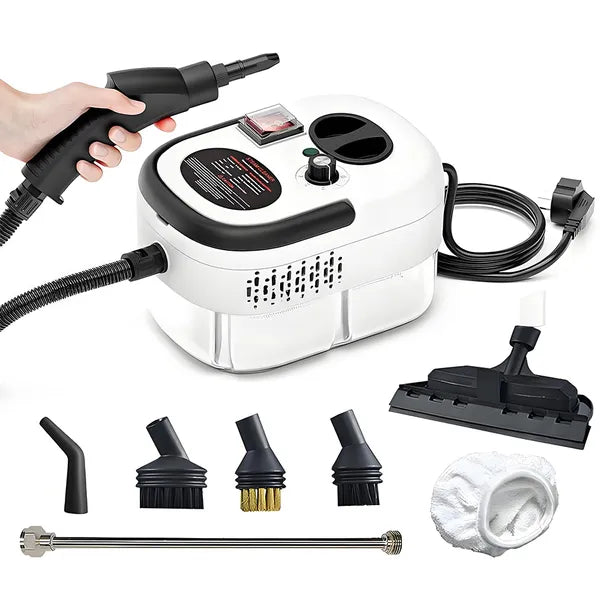 Brume, nettoyeur vapeur compact avec pistolet, flexible et accessoires