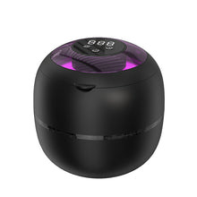 Nettoyeur à ultrasons et UV Sonalys, coloris noir, cuve éclairée par la lampe UV